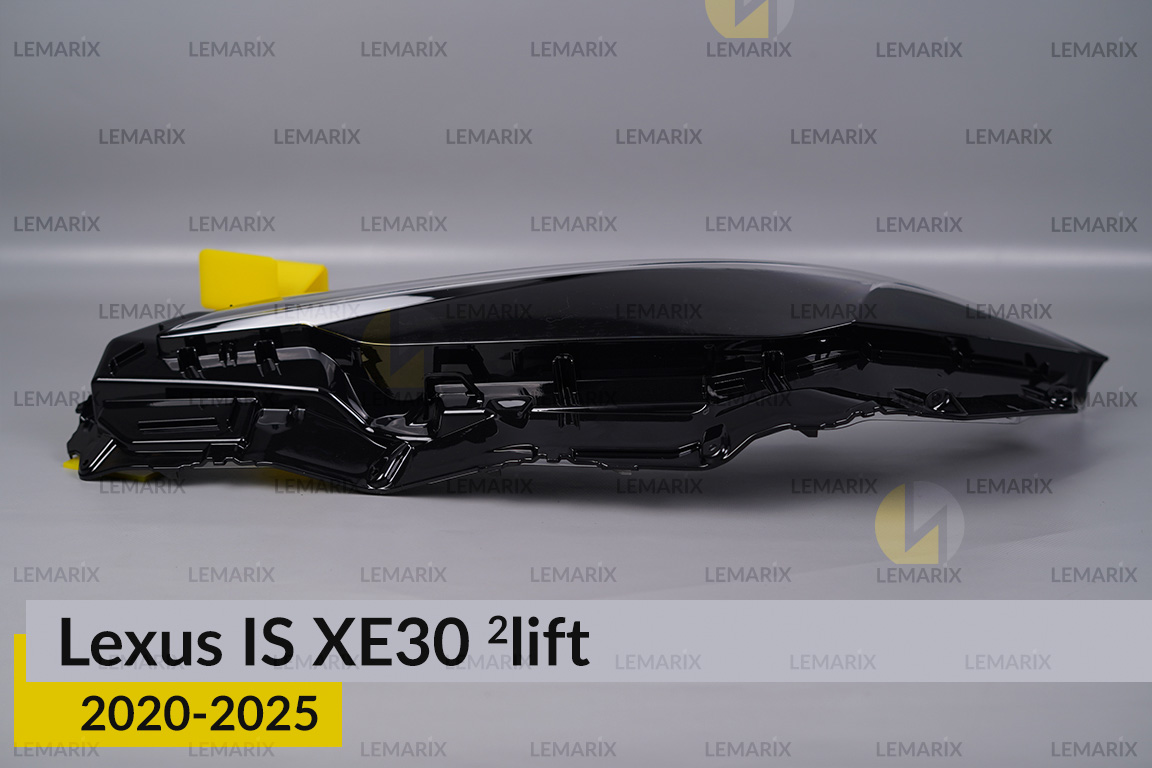 Скло фари Lexus IS XE30 (2020-2026) 2 рест ліве
