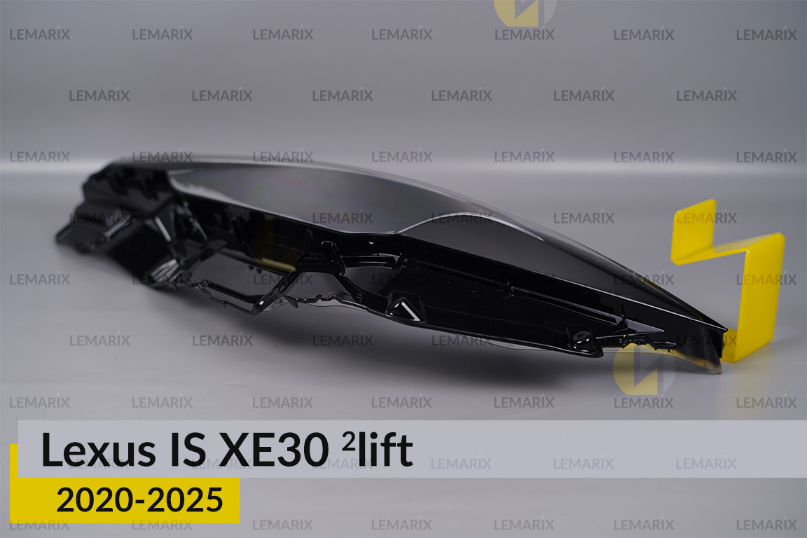 Скло фари Lexus IS XE30 (2020-2026) 2 рест ліве