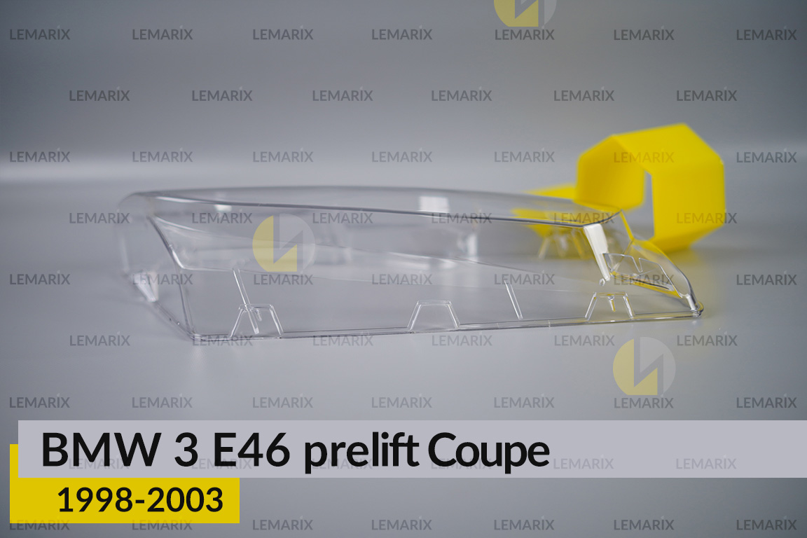 Скло фари BMW 3 E46 Coupe (1998-2003) дорест праве