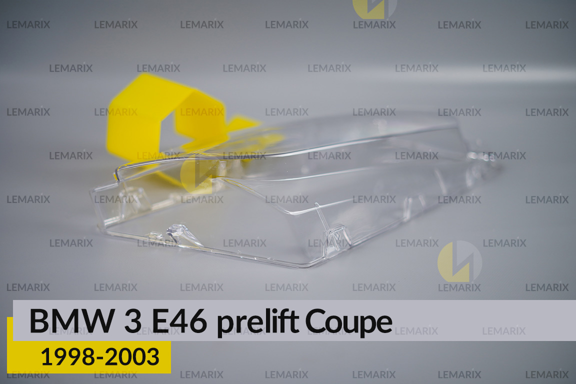 Скло фари BMW 3 E46 Coupe (1998-2003) дорест праве
