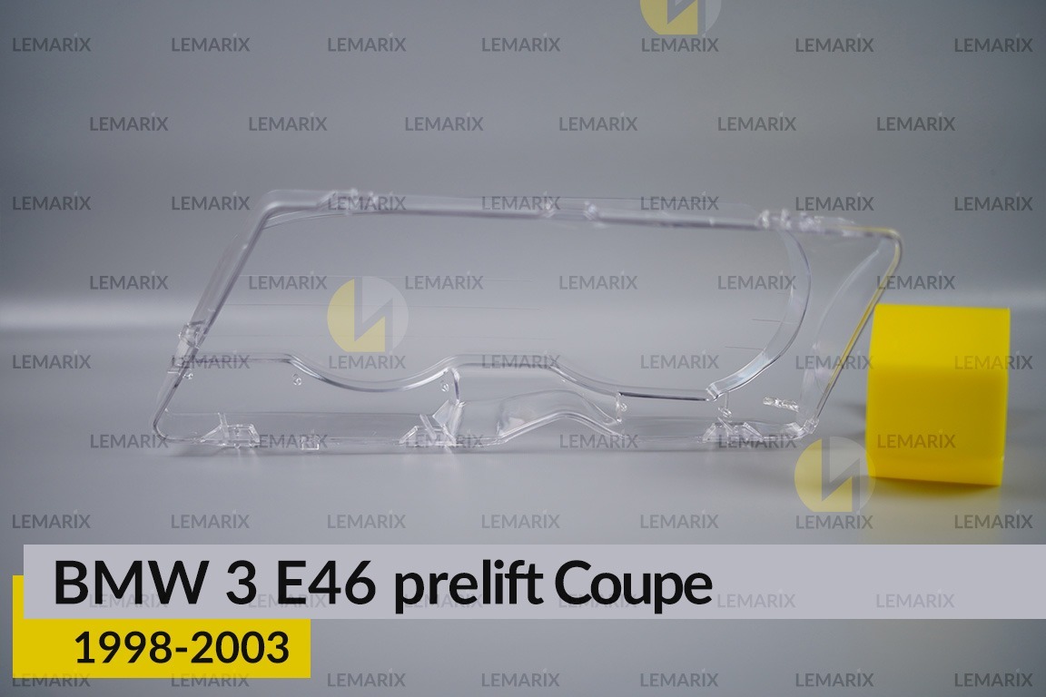 Скло фари BMW 3 E46 Coupe (1998-2003) дорест праве