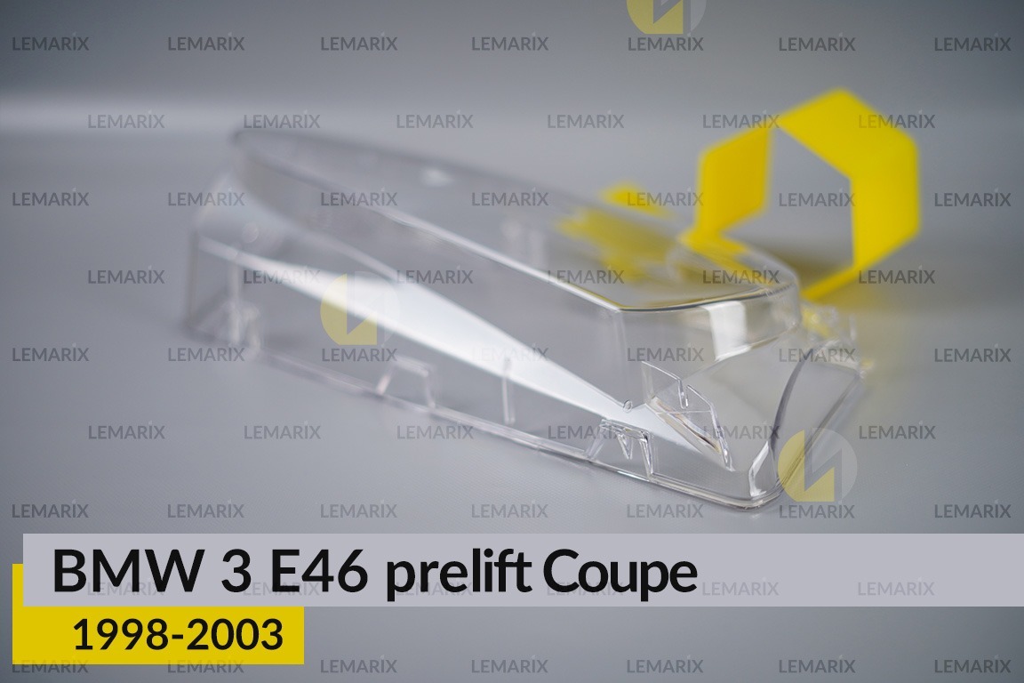 Скло фари BMW 3 E46 Coupe (1998-2003) дорест праве