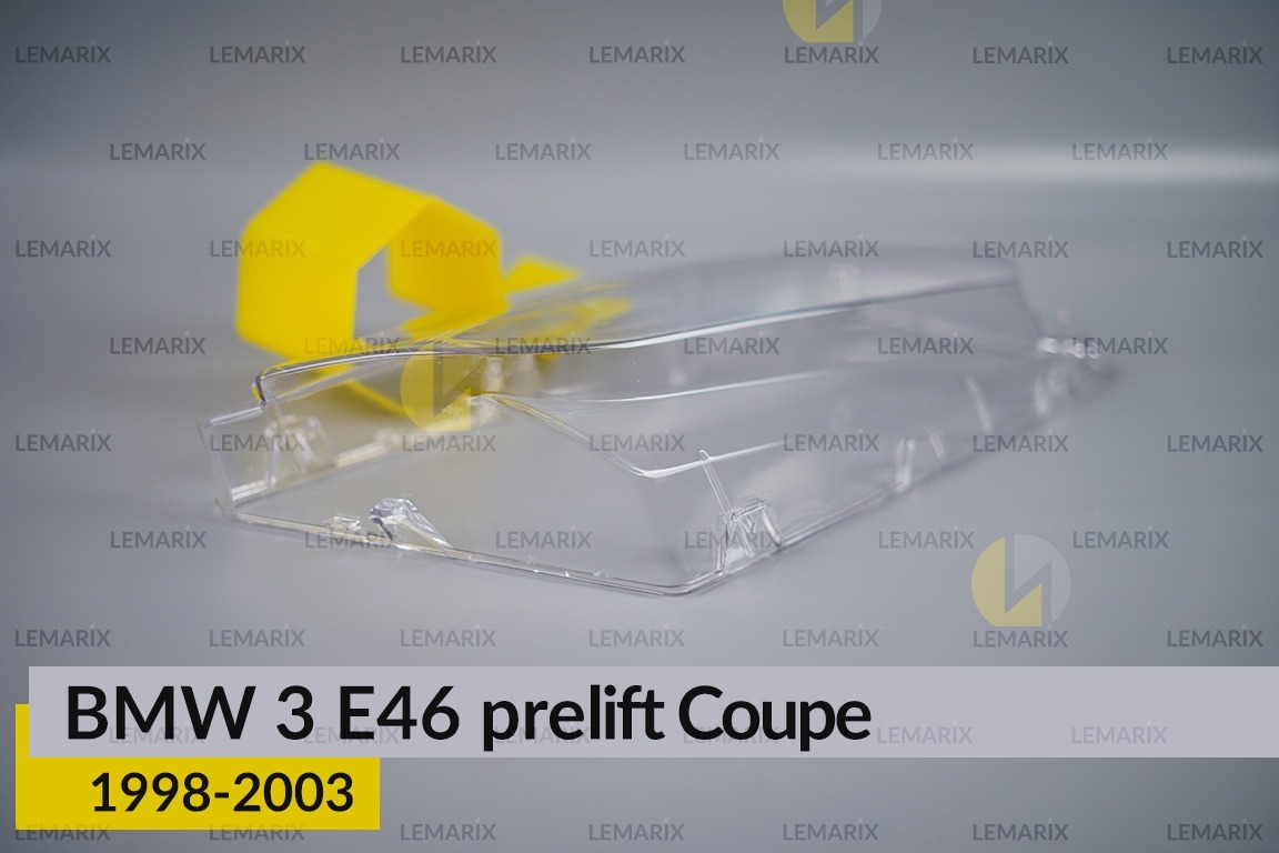Скло фари BMW 3 E46 Coupe (1998-2003) дорест праве