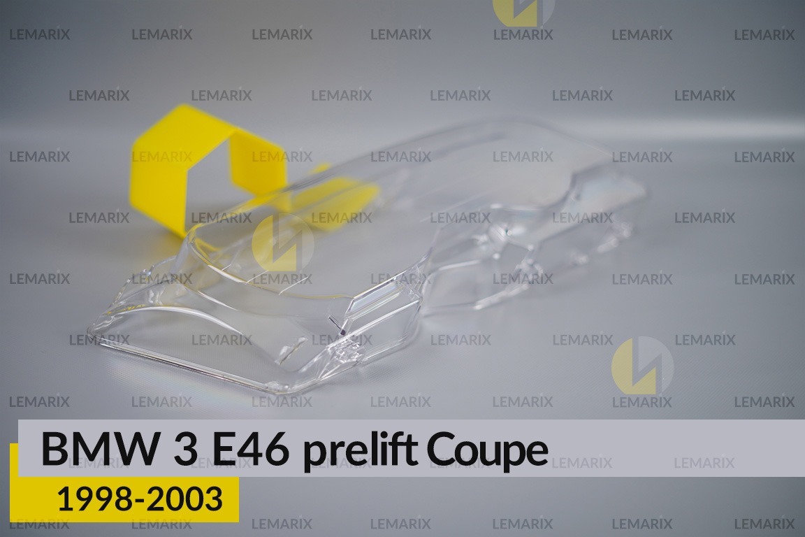 Скло фари BMW 3 E46 Coupe (1998-2003) дорест праве