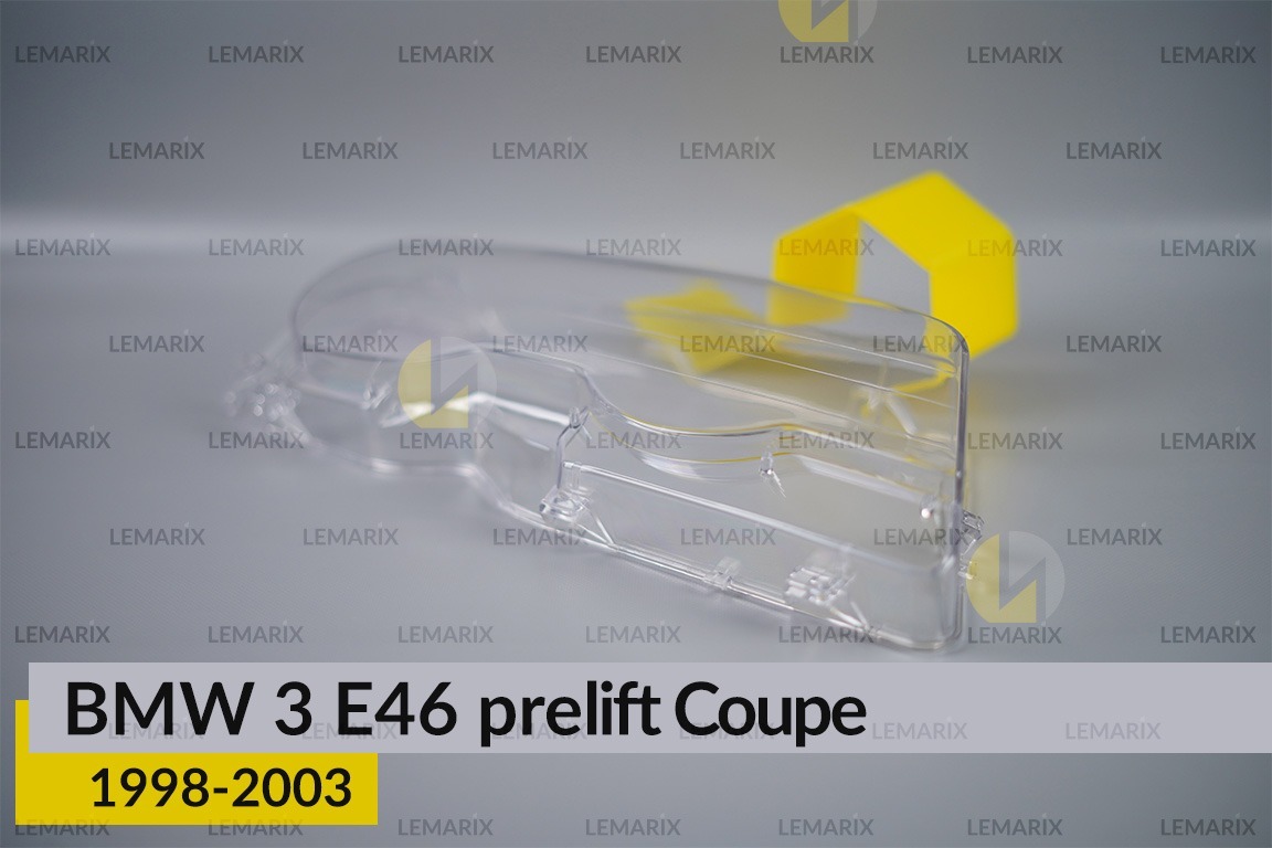 Скло фари BMW 3 E46 Coupe (1998-2003) дорест праве
