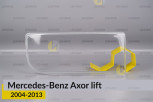 Скло фари Mercedes-Benz Axor (2004-2013) рест праве