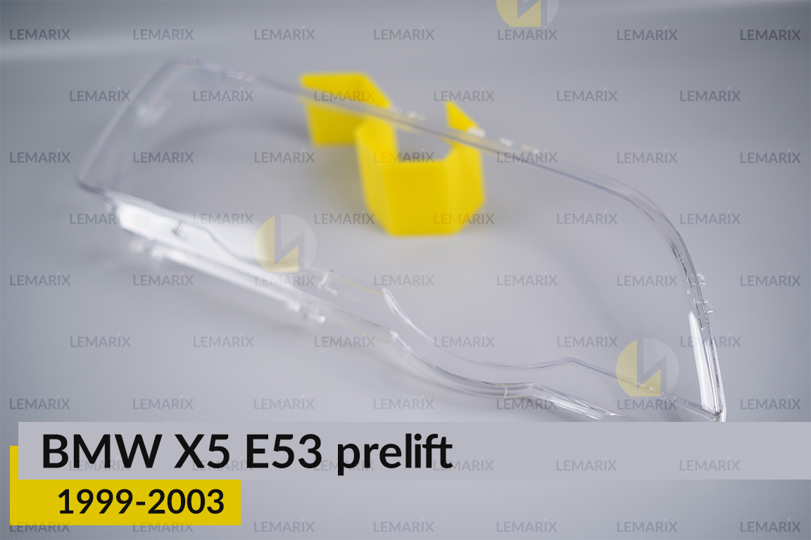 Скло фари BMW X5 E53 (1999-2003) дорест праве