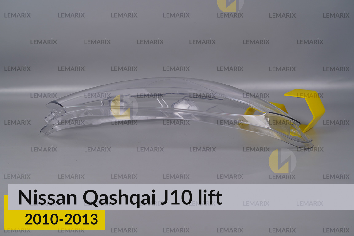 Скло фари Nissan Qashqai J10 (2010-2013) рест праве