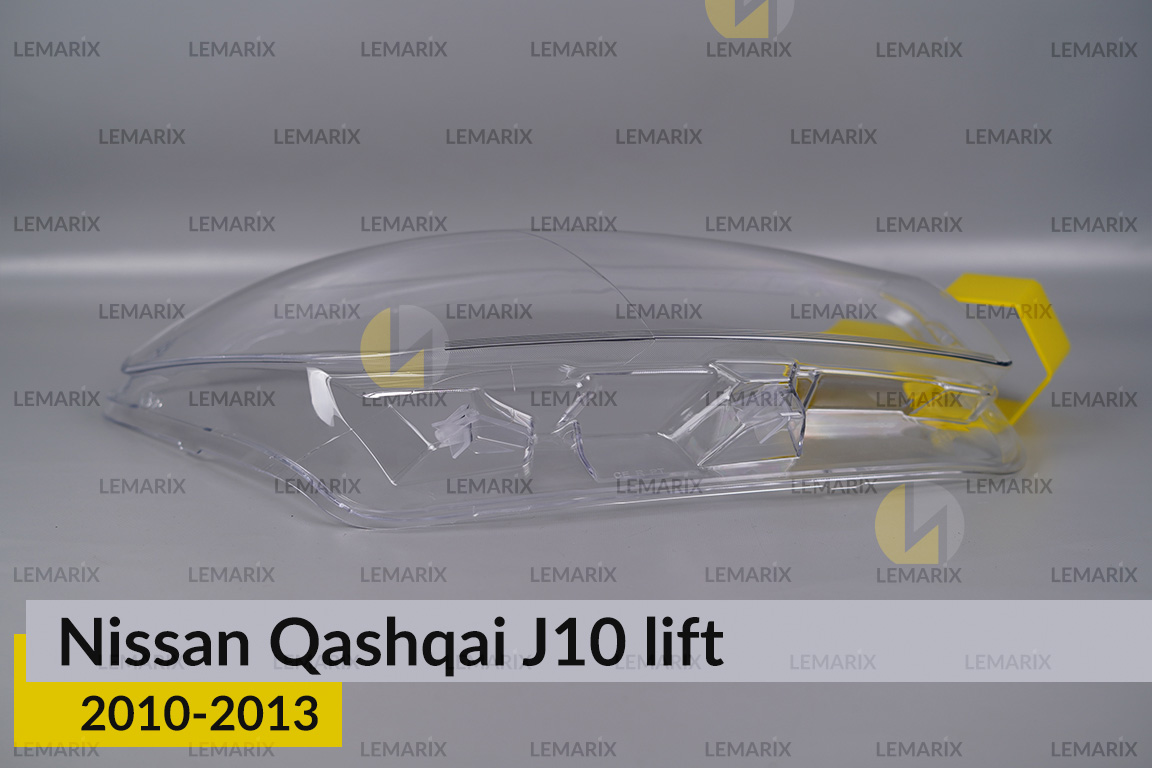 Скло фари Nissan Qashqai J10 (2010-2013) рест праве