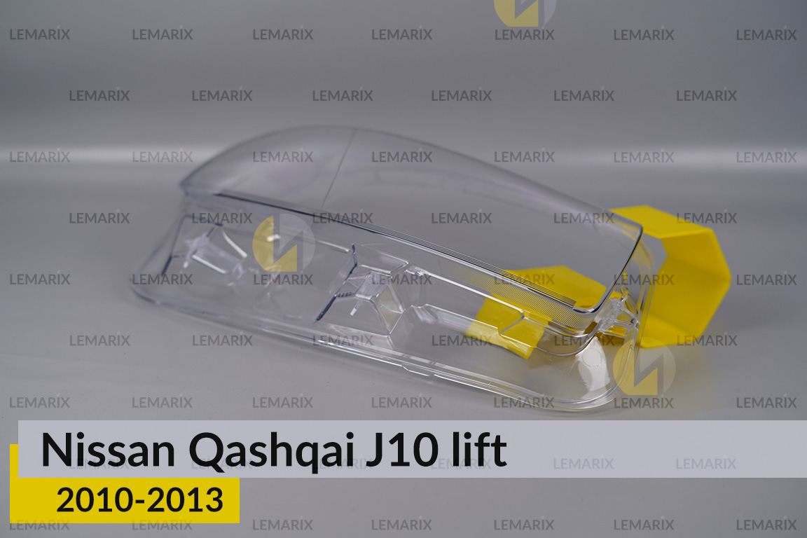 Скло фари Nissan Qashqai J10 (2010-2013) рест праве