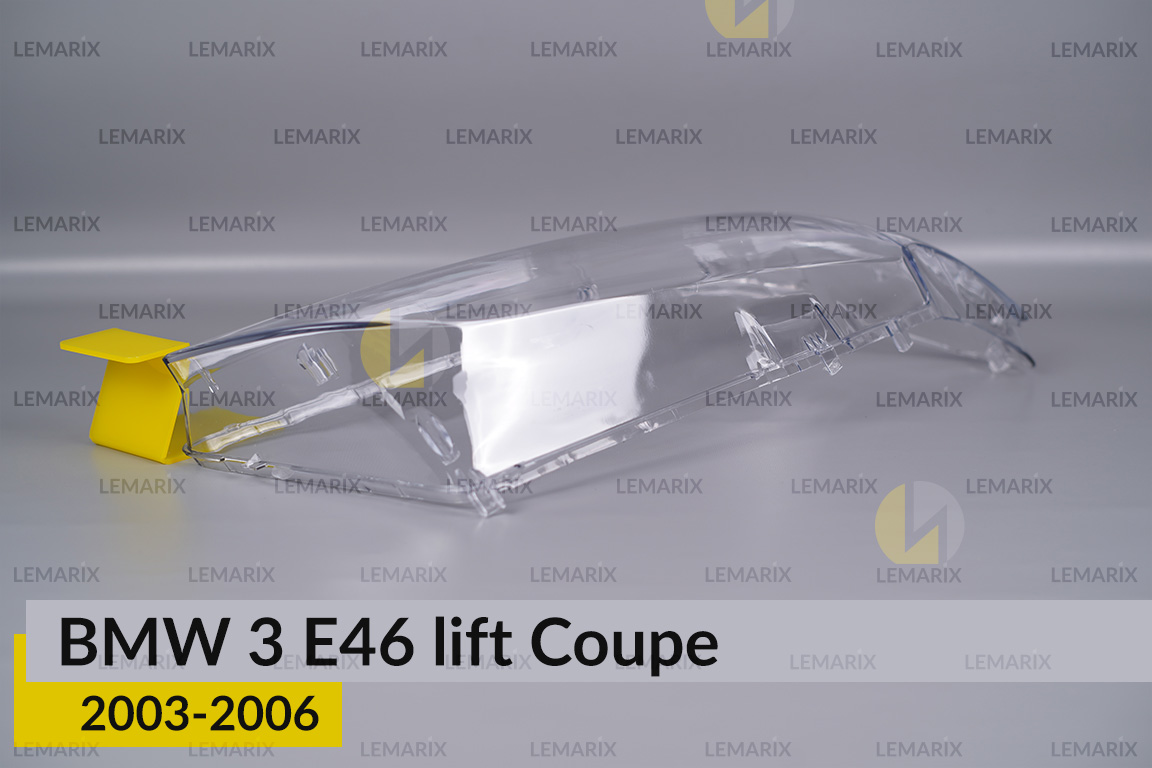 Скло фари BMW 3 E46 Coupe (2003-2006) рест праве
