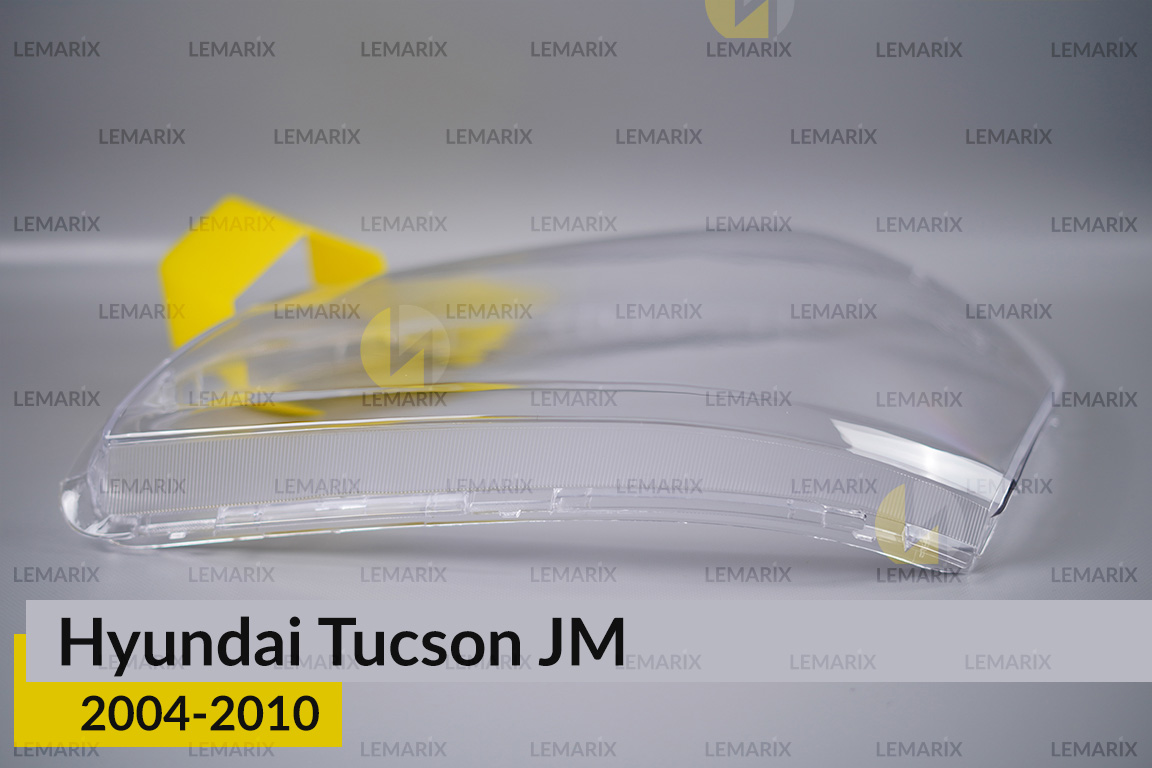 Скло фари Hyundai Tucson JM (2004-2010) ліве