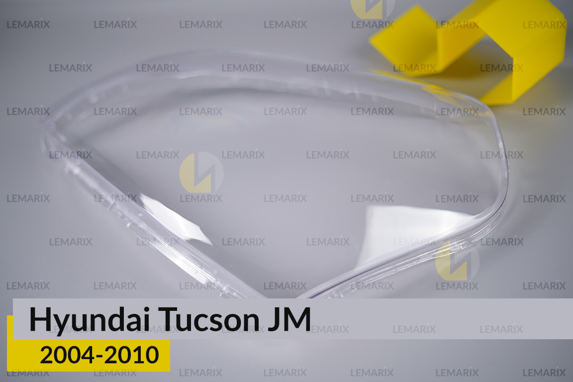 Скло фари Hyundai Tucson JM (2004-2010) ліве