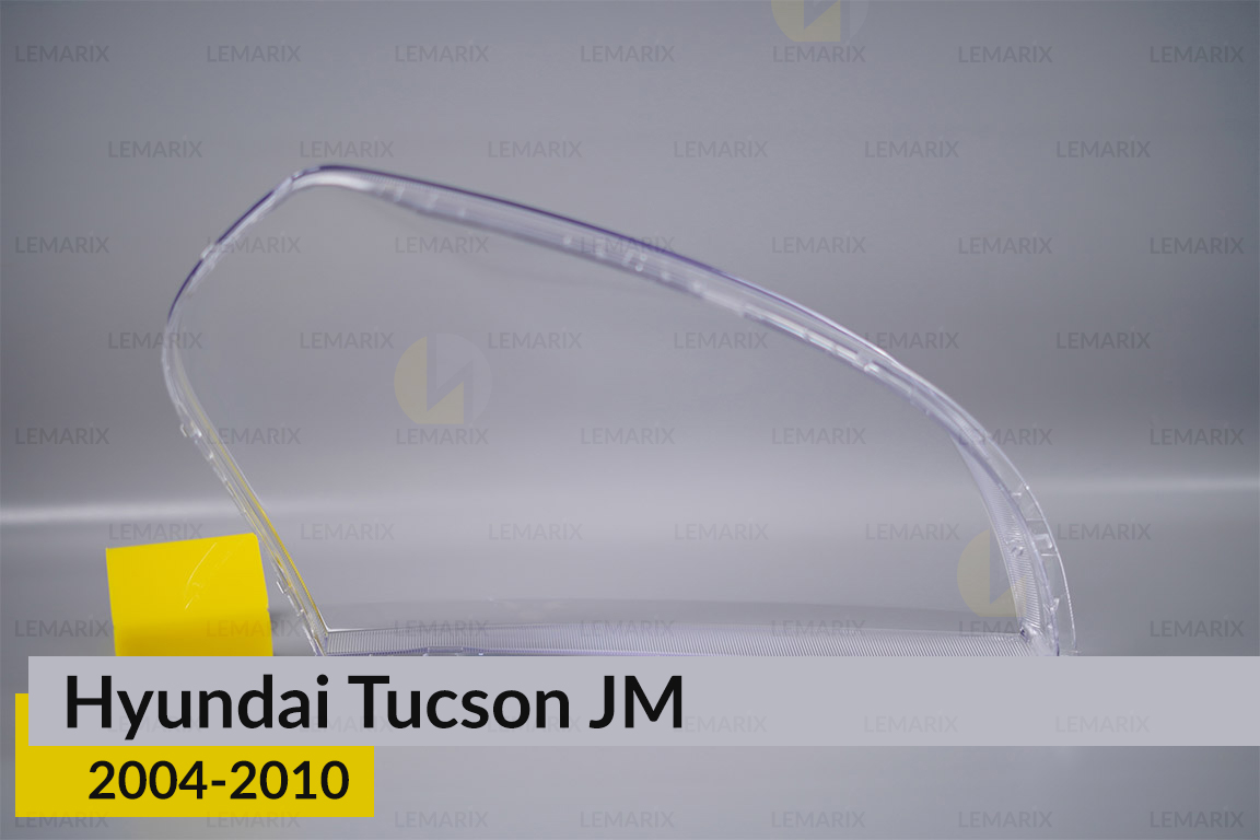 Скло фари Hyundai Tucson JM (2004-2010) ліве