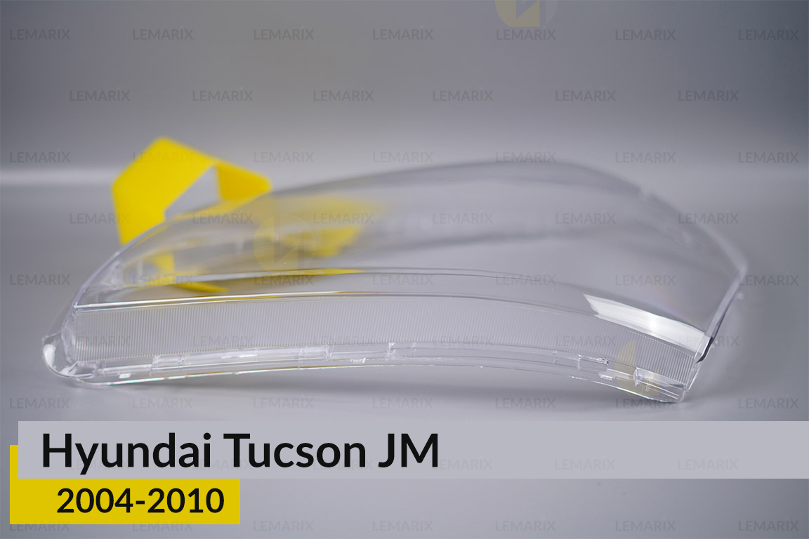 Скло фари Hyundai Tucson JM (2004-2010) ліве