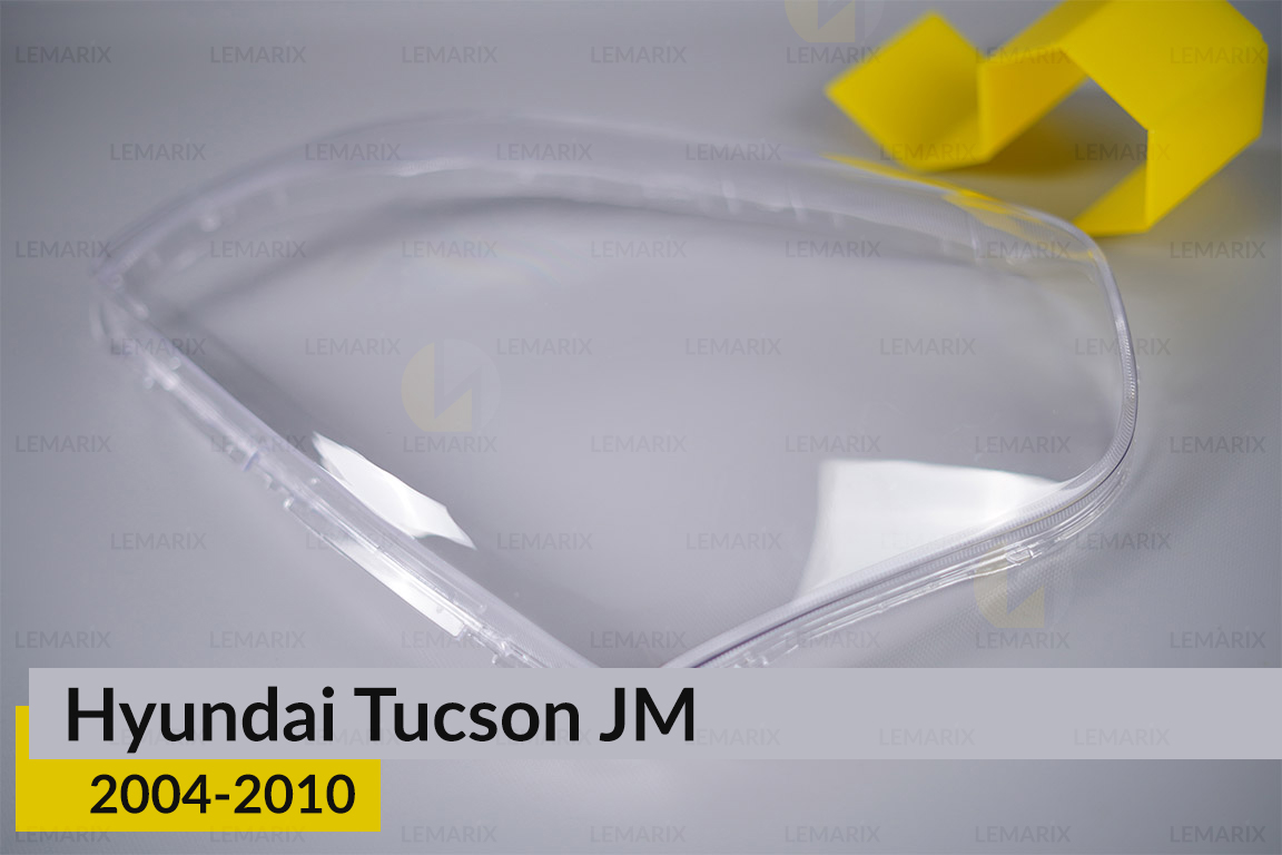 Скло фари Hyundai Tucson JM (2004-2010) ліве