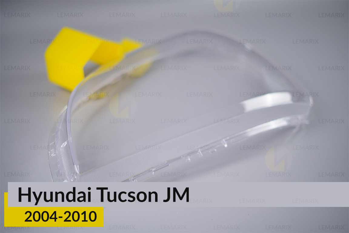 Скло фари Hyundai Tucson JM (2004-2010) ліве