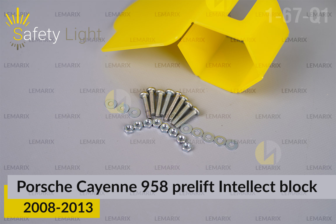 Перехідна рамка для Porsche Cayenne 958 Intellect block (2010-2014) дорест