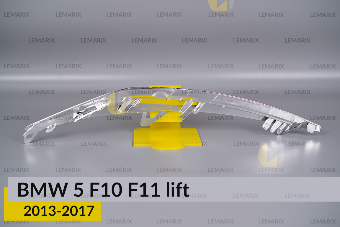 Хромована декоративна ріснічка маска верхня BMW 5 F10 F11 (2013-2017) рест права