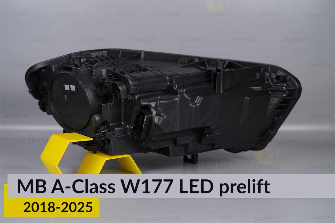 Корпус фари Mercedes-Benz A-Class W177 LED (2018-2025) дорест лівий
