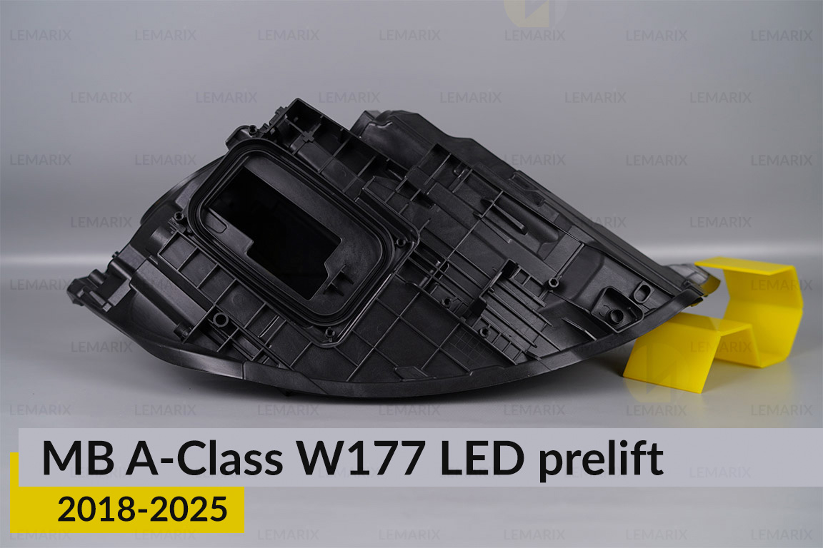 Корпус фари Mercedes-Benz A-Class W177 LED (2018-2025) дорест лівий