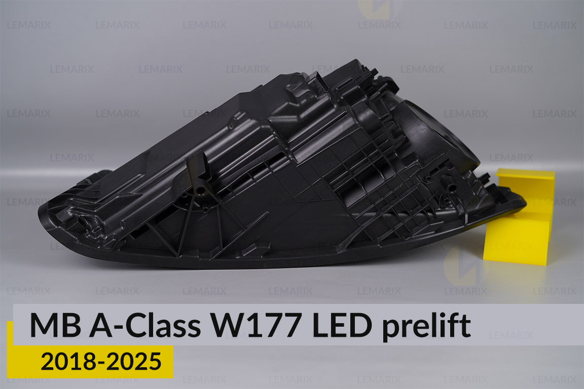 Корпус фари Mercedes-Benz A-Class W177 LED (2018-2025) дорест лівий
