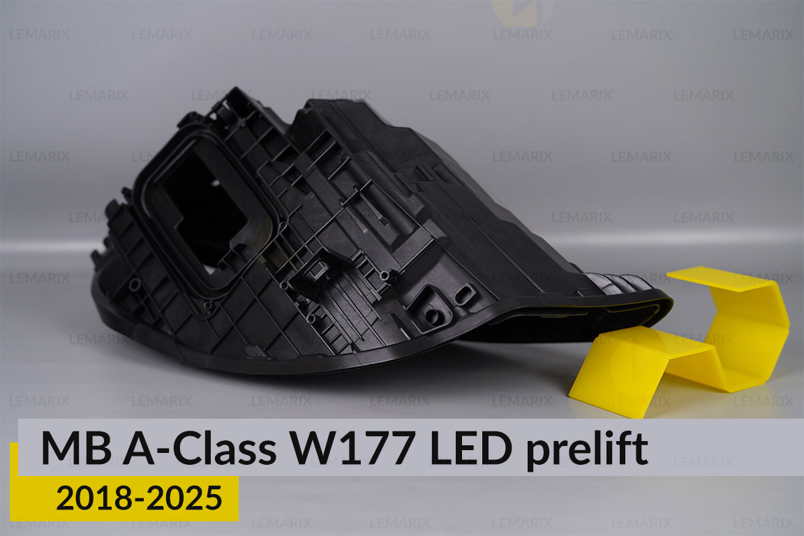 Корпус фари Mercedes-Benz A-Class W177 LED (2018-2025) дорест лівий