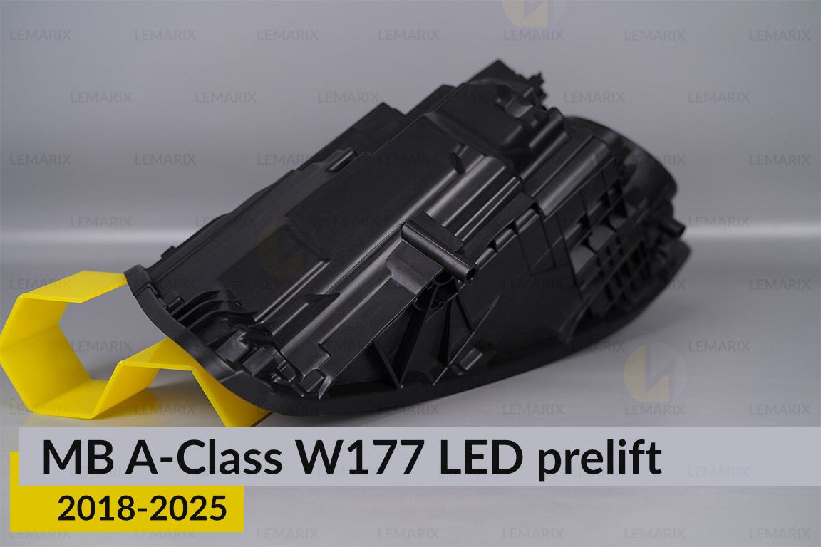 Корпус фари Mercedes-Benz A-Class W177 LED (2018-2025) дорест лівий