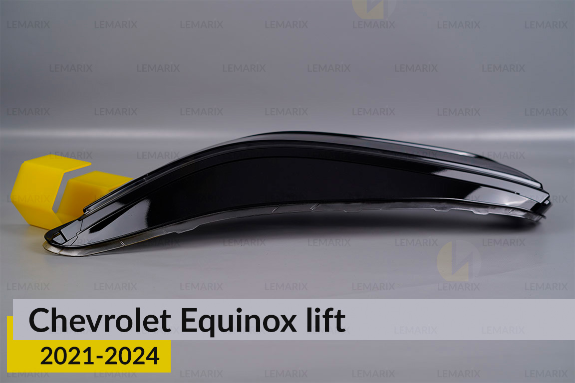Скло фари Chevrolet Equinox (2021-2024) рест ліве