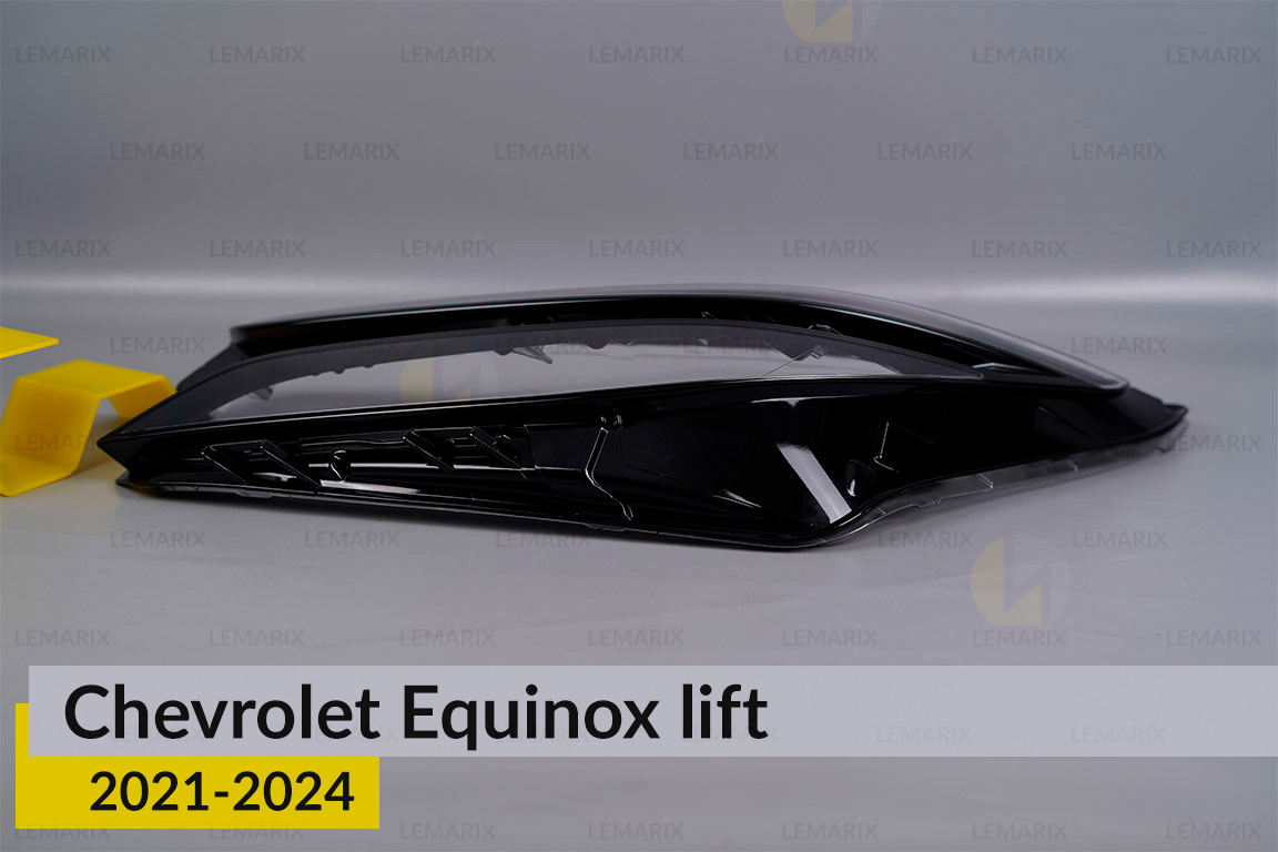 Скло фари Chevrolet Equinox (2021-2024) рест ліве