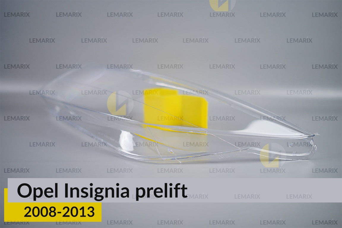 Скло фари Opel Insignia (2008-2013) дорест ліве