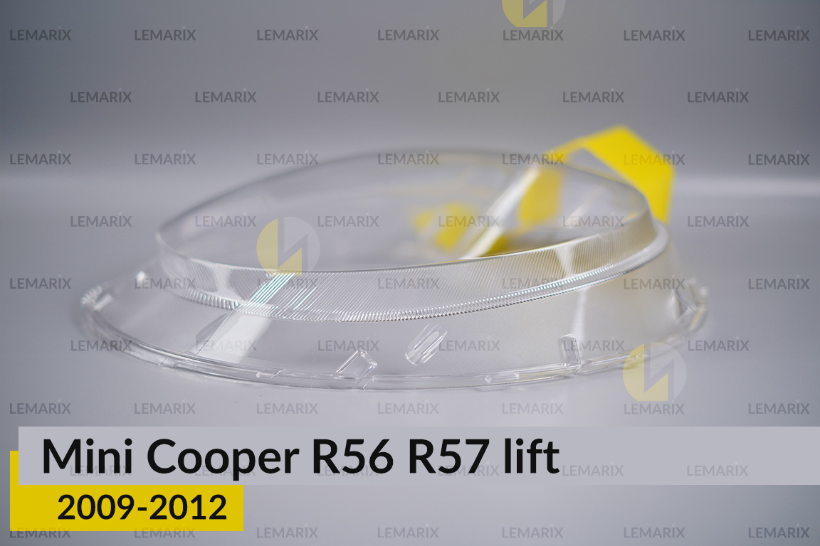 Скло фари Mini Cooper Hatch Cabrio R56 R57 (2009-2012) рест праве