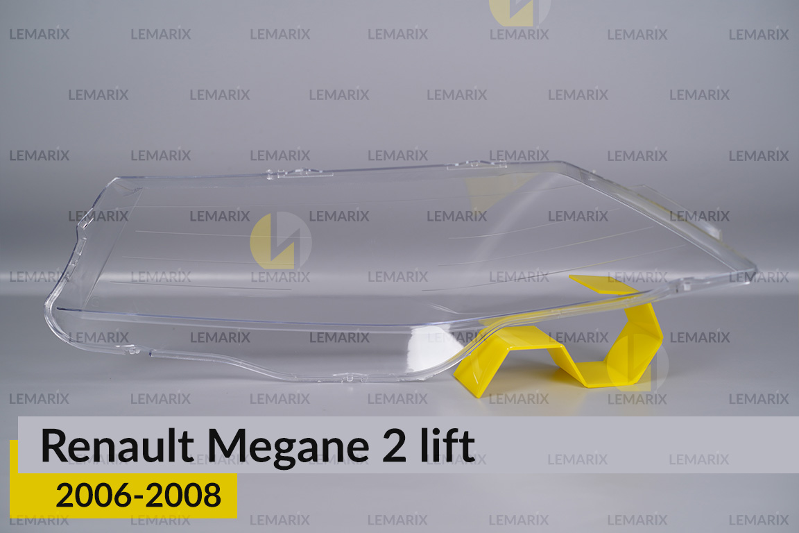 Скло фари Renault Megane 2 (2006-2008) рест праве