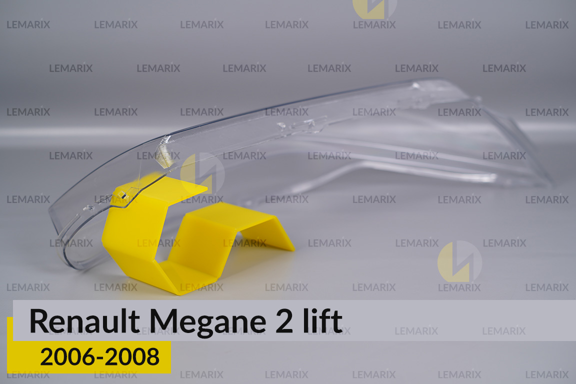 Скло фари Renault Megane 2 (2006-2008) рест праве
