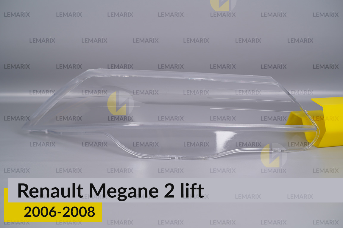 Скло фари Renault Megane 2 (2006-2008) рест праве