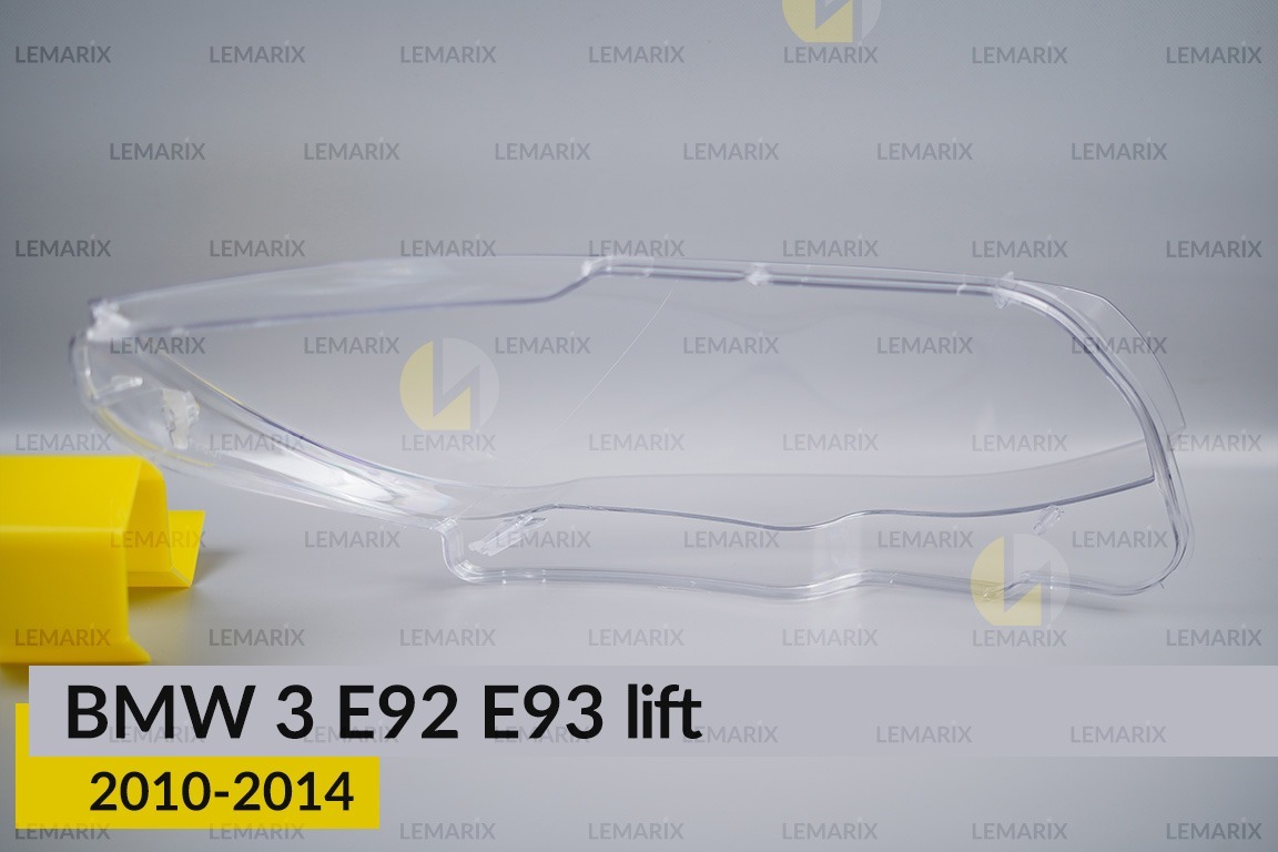 Скло фари BMW 3 E92 E93 (2010-2014) рест ліве