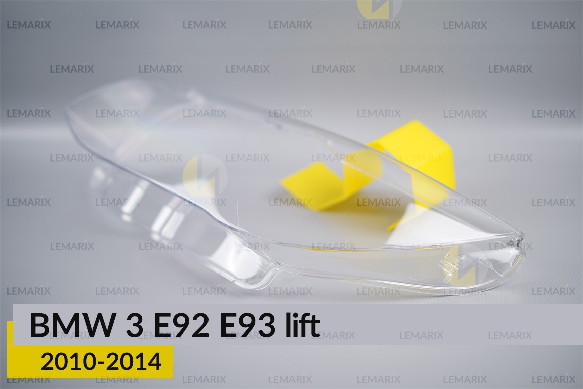 Скло фари BMW 3 E92 E93 (2010-2014) рест ліве