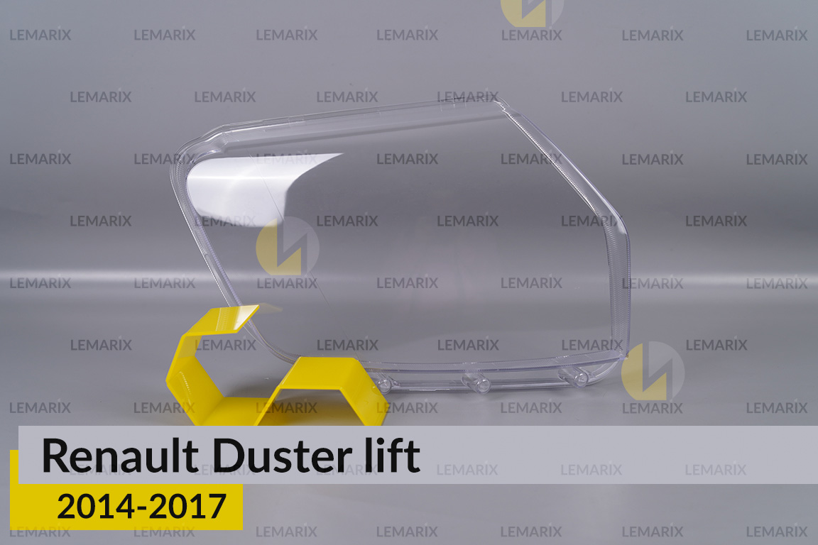 Скло фари Renault Duster (2014-2017) рест праве