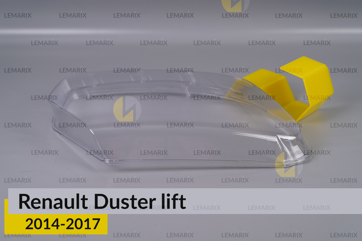 Скло фари Renault Duster (2014-2017) рест праве