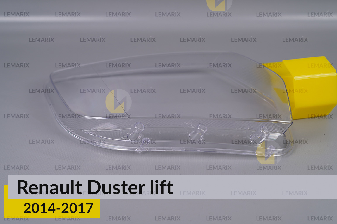 Скло фари Renault Duster (2014-2017) рест праве