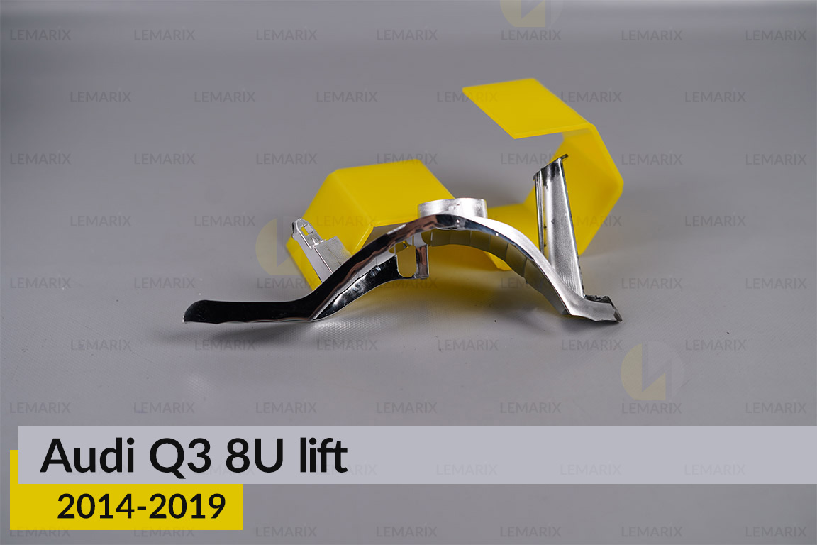 Хромований відбивач поворотника Audi Q3 8U (2014-2019) рест лівий