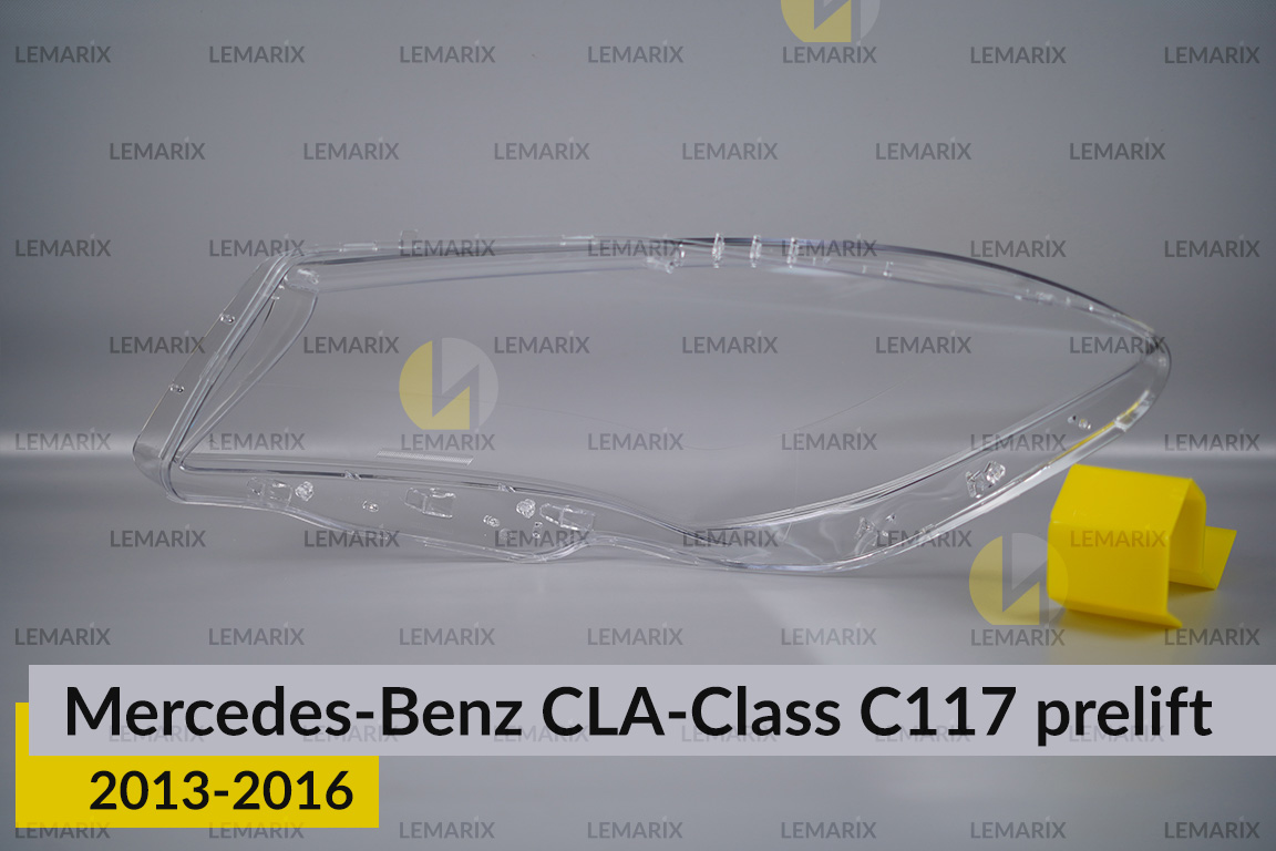 Скло фари Mercedes-Benz CLA-Class C117 (2013-2016) дорест праве