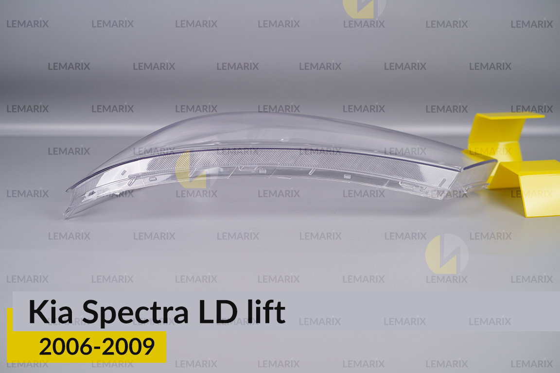 Скло фари Kia Spectra LD (2006-2009) рест ліве