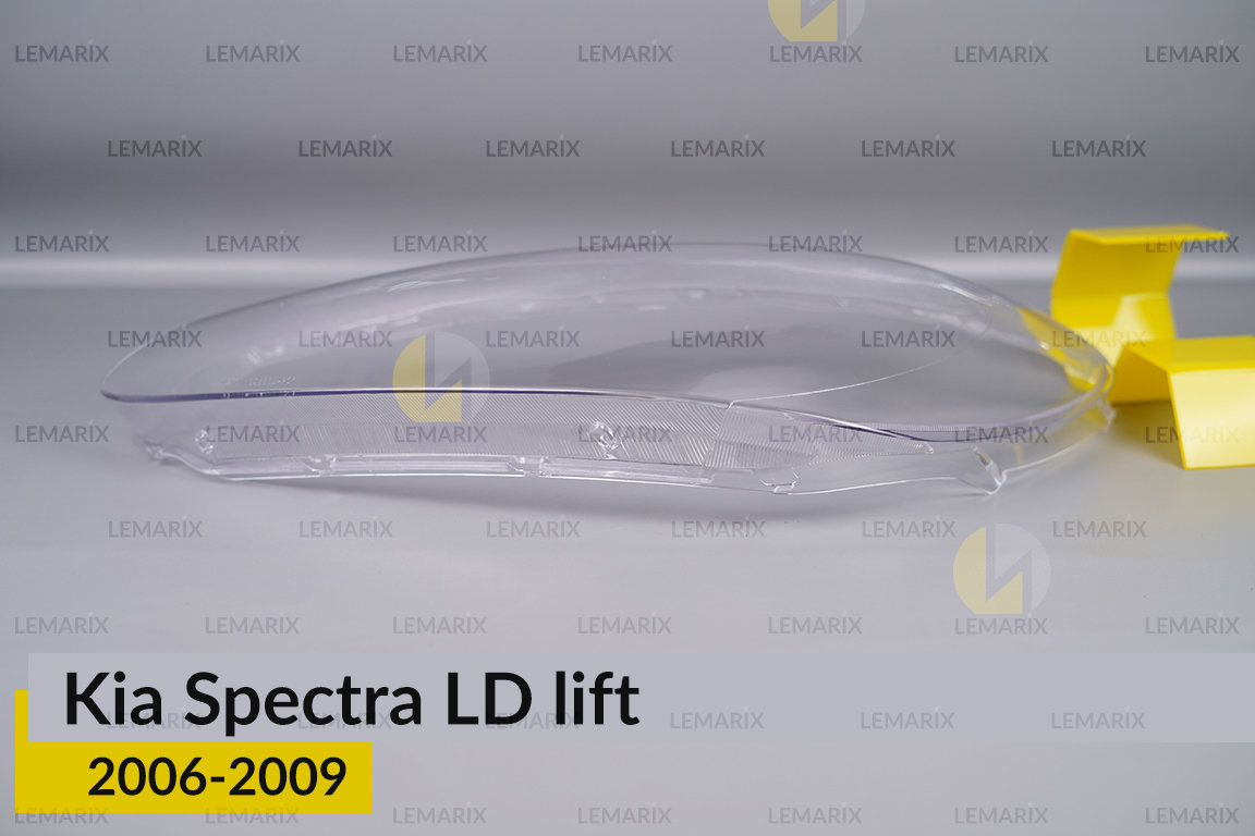 Скло фари Kia Spectra LD (2006-2009) рест ліве