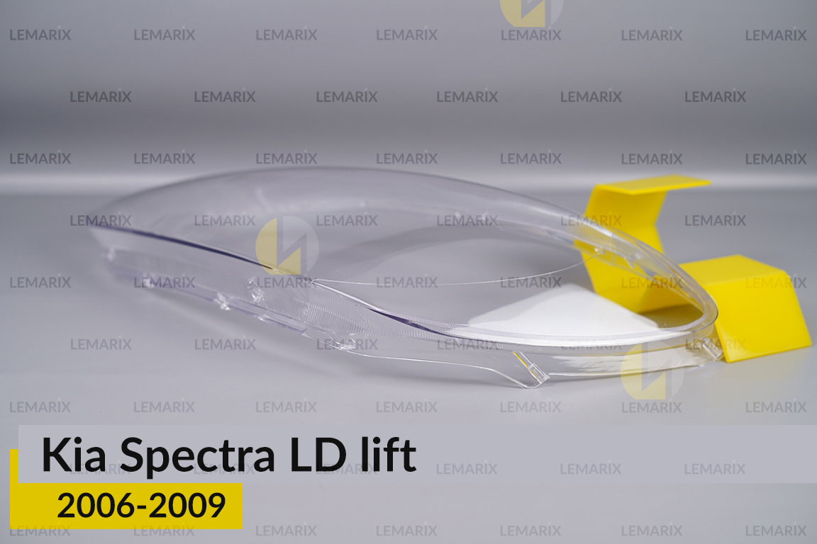Скло фари Kia Spectra LD (2006-2009) рест ліве