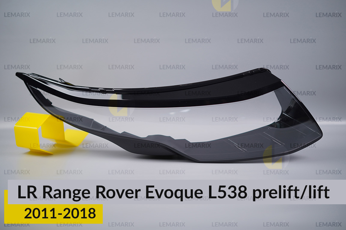 Скло фари Land Rover Range Rover Evoque L538 (2011-2018) дорест/рест праве