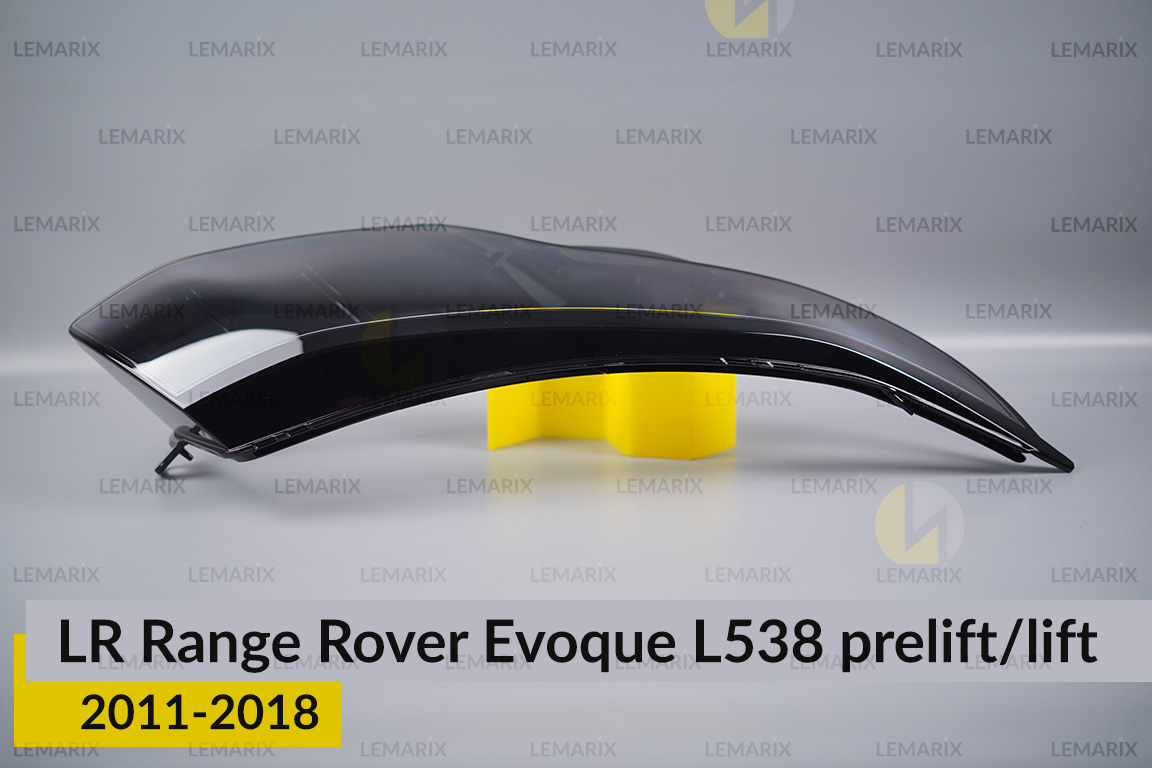 Скло фари Land Rover Range Rover Evoque L538 (2011-2018) дорест/рест праве