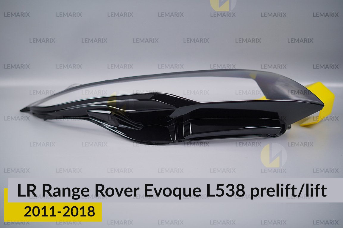Скло фари Land Rover Range Rover Evoque L538 (2011-2018) дорест/рест праве
