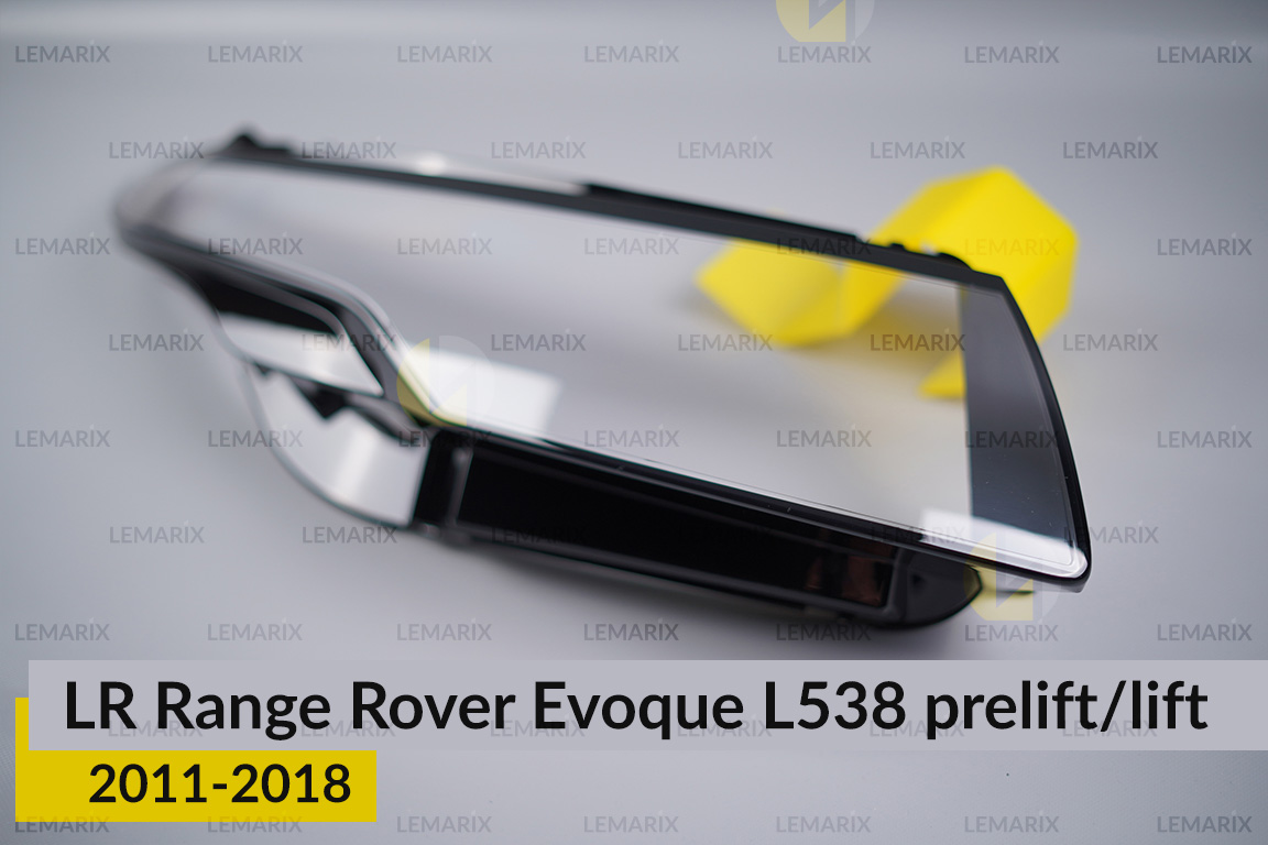 Скло фари Land Rover Range Rover Evoque L538 (2011-2018) дорест/рест праве