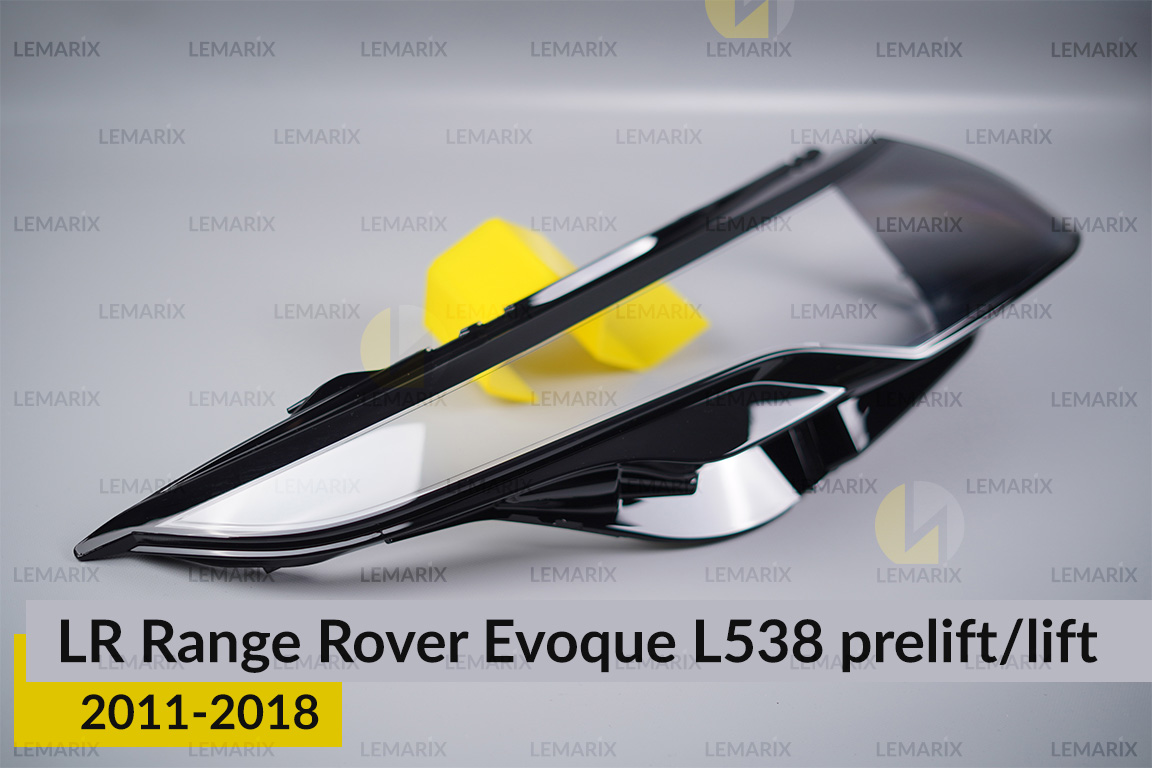Скло фари Land Rover Range Rover Evoque L538 (2011-2018) дорест/рест праве
